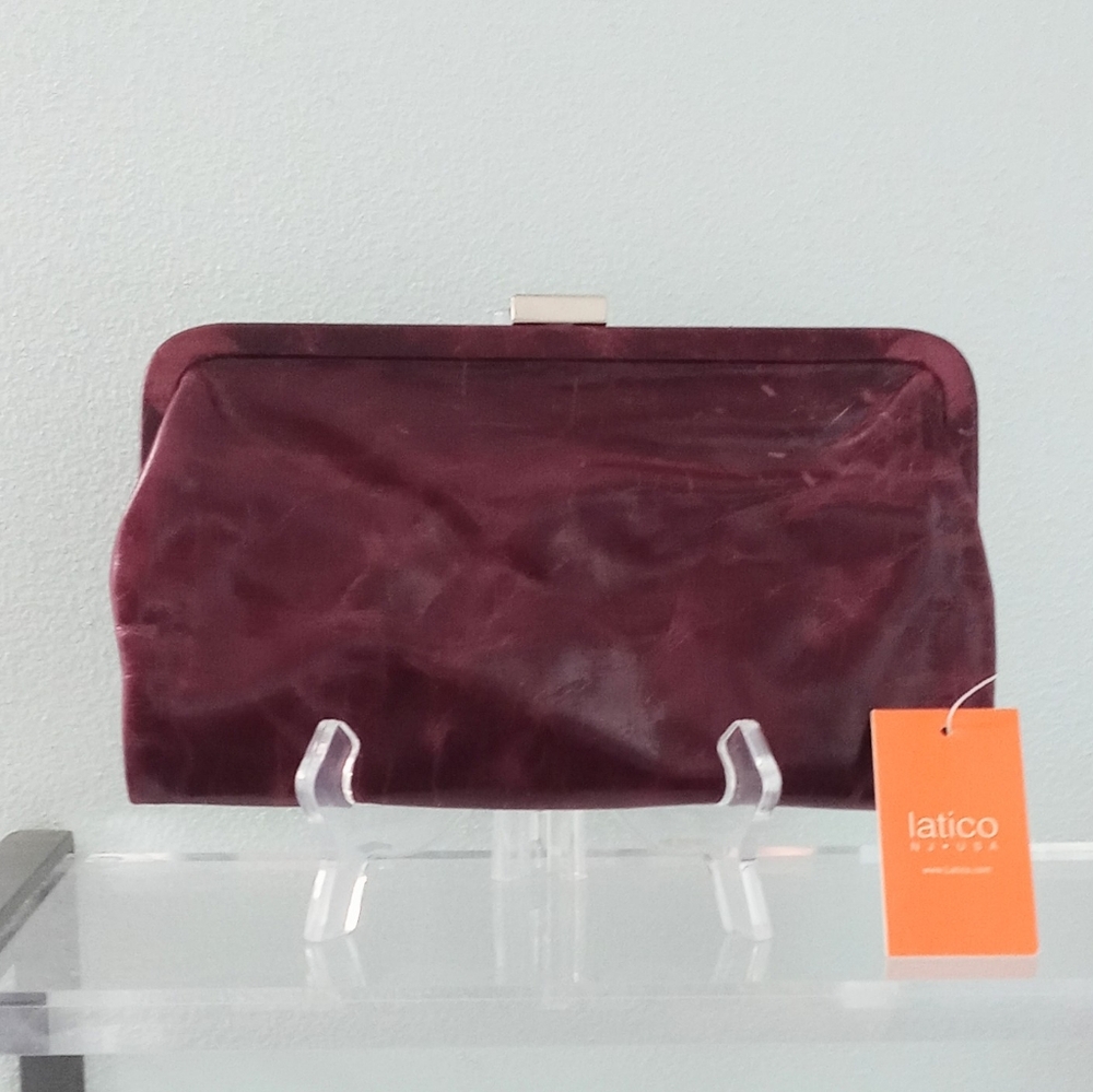 NWT Latico Leather Clutch